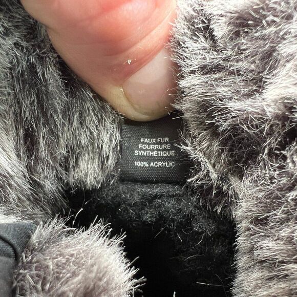 Santana Canada Maldine 2 Boots Women's Size 7 Black Leather Faux Fur Winter Boot - Picture 14 of 15